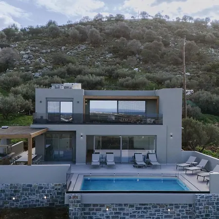 Villa Grand - 6bd With Private Pool - Temma Hersonissos (Crete)