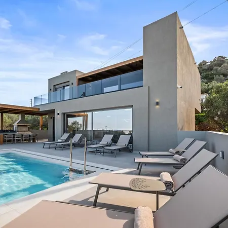 Grand - 6bd With Private Pool - Temma Hersonissos (Crete)