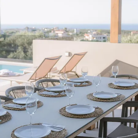 Grand - 6bd With Private Pool - Temma Hersonissos (Crete)